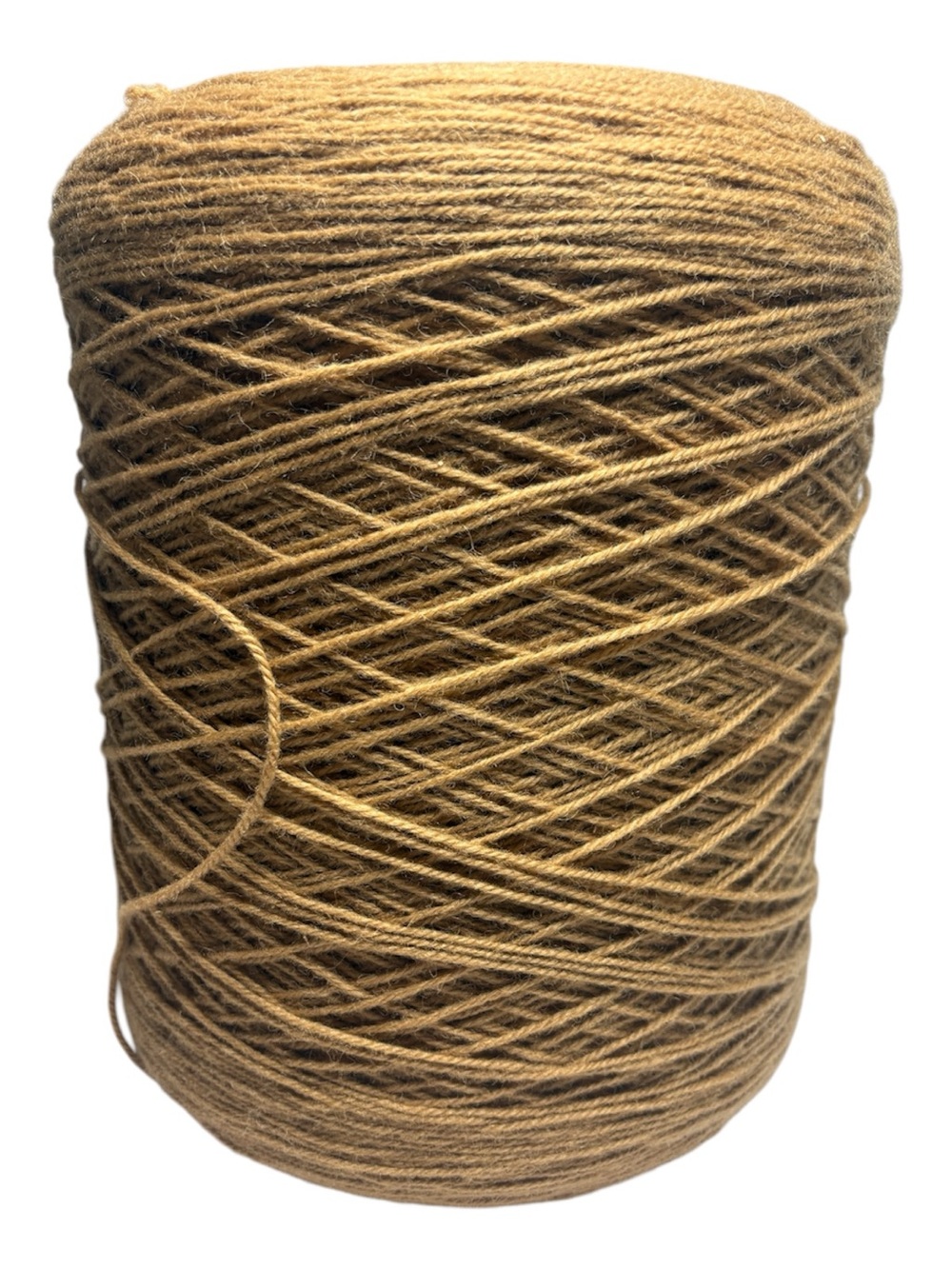 Camel Brown Yarn Cone